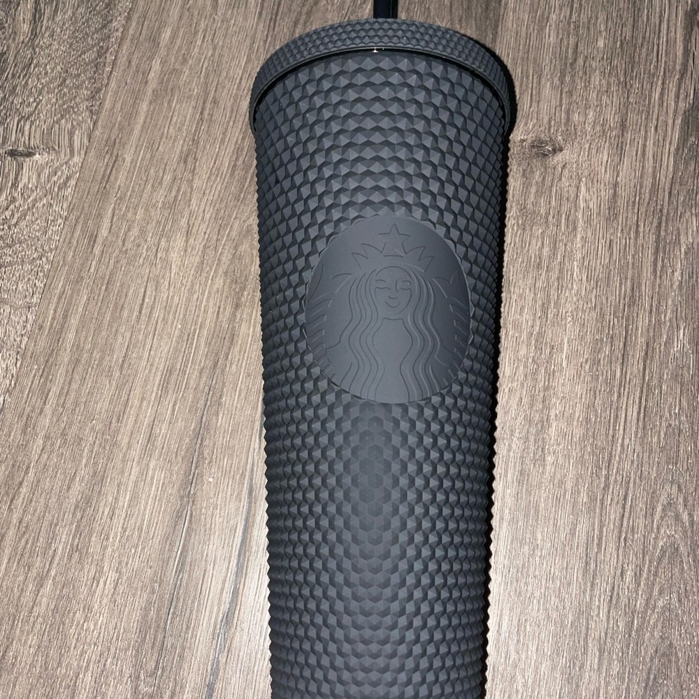 Black Matte Studded Starbucks Cup